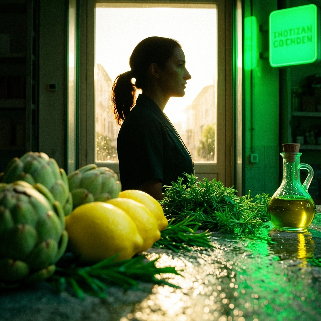 Nutritional expert silhouette